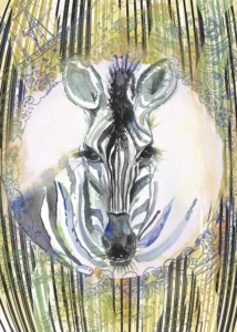 Kaart Zebra