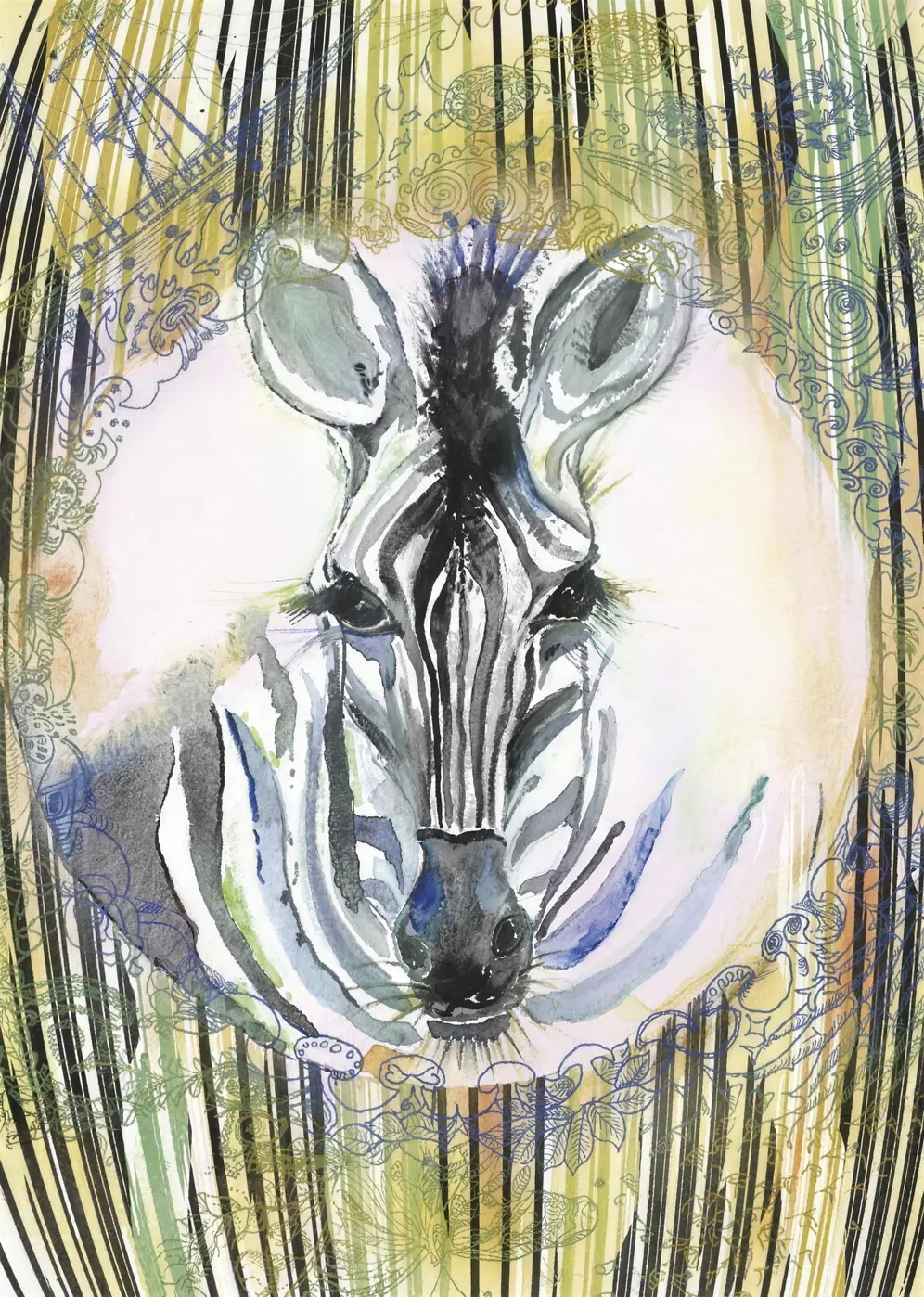 Kaart Zebra