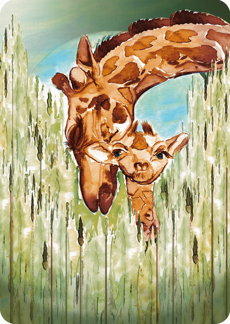 Giraffe card