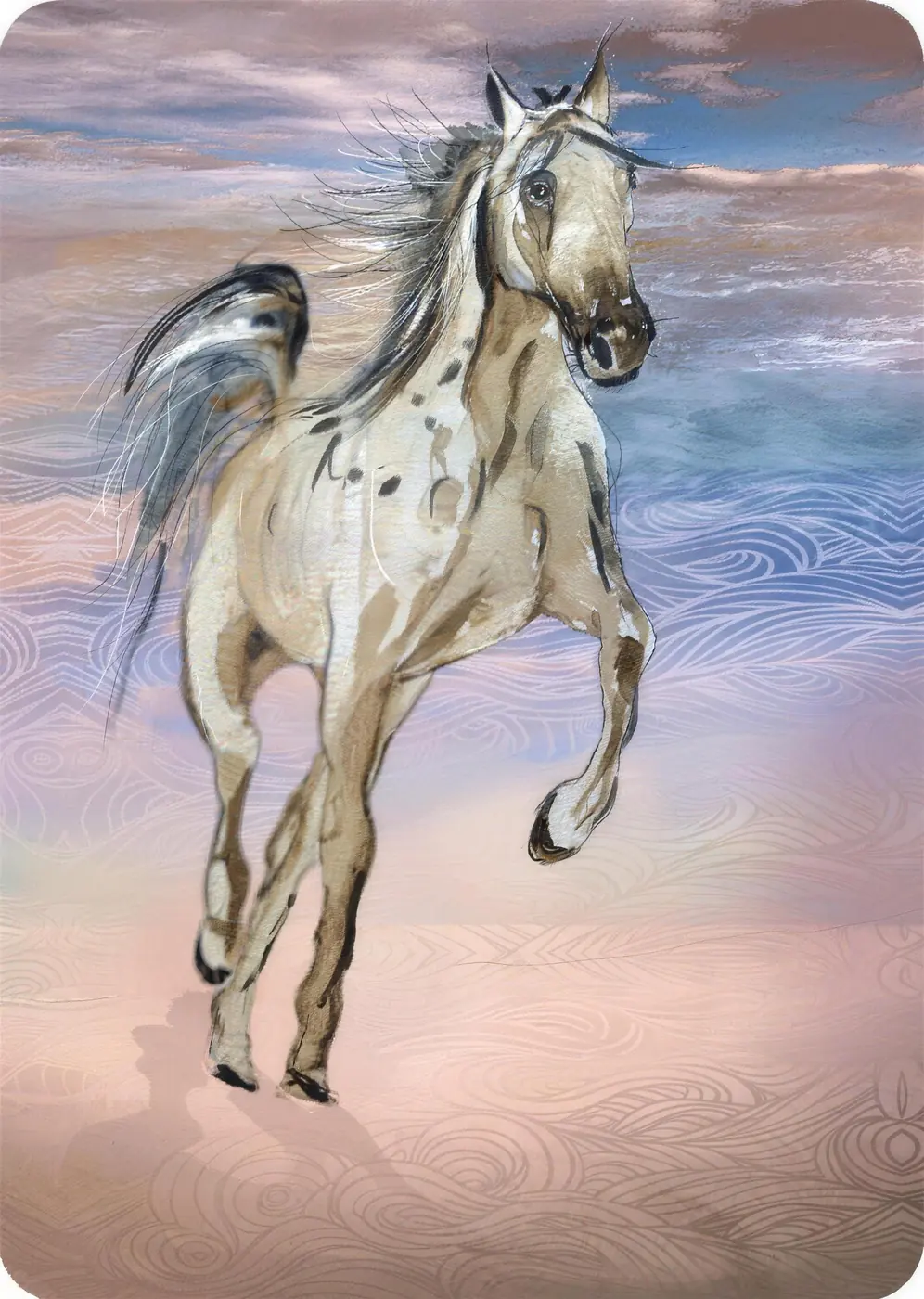 Kaart Paard